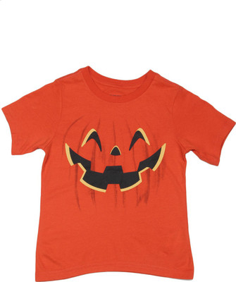 

The Children's Place Boys Printed Cotton T Shirt(Orange, Pack of 1, Fm