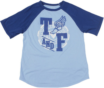 

The Children's Place Boys Self Design Cotton T Shirt(Blue, Pack of 1, Sk
