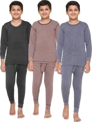 VIMAL JONNEY Top - Pyjama Set For Boys(Multicolor, Pack of 6)