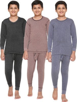 VIMAL JONNEY Top - Pyjama Set For Boys(Multicolor, Pack of 6)