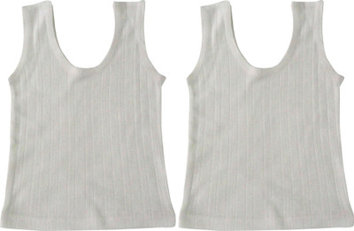 Selfcare Top For Boys(White, Pack of 2)