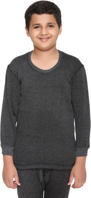 VIMAL JONNEY Top For Boys(Black, Pack of 1)