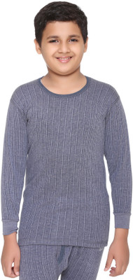 Vimal Jonney Top For Boys(Dark Blue, Pack of 1, Navy blue