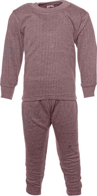

Babeezworld Top - Pyjama Set For Boys(Brown