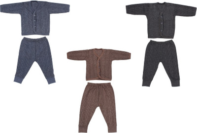 

Littly Top - Pyjama Set For Boys & Girls(Multicolor, Pack of 3