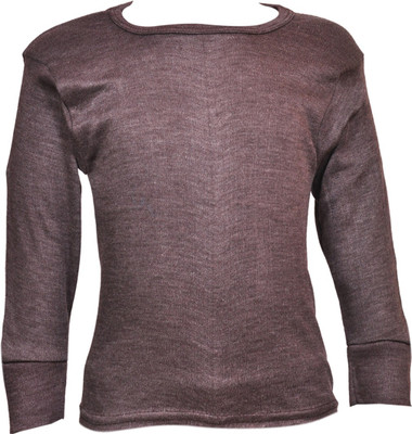 

Pari & Prince Top For Boys & Girls(Brown, Pack of 1
