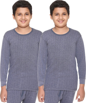 

Vimal Jonney Top For Boys(Light Blue, Pack of 2, Navy blue