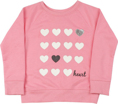 

The Children's Place Girls Casual Cotton Polyester Blend Top(Pink, Pack of 1, 922