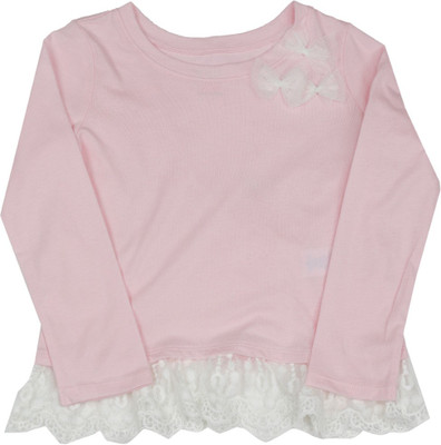 

The Children's Place Girls Casual Cotton Top(Pink, Pack of 1, Y0