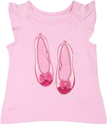 

The Children's Place Baby Girls Casual Cotton Top(Pink, Pack of 1, 1060