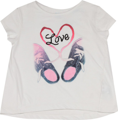

The Children's Place Girls Casual Cotton Top(White, Pack of 1, 1128