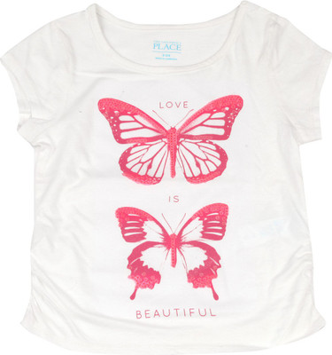 

The Children's Place Girls Casual Cotton Top(White, Pack of 1, 1128
