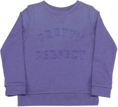 

Carter's Girls Casual Cotton Polyester Blend Top(Purple, Pack of 1, Print (969)
