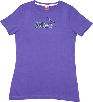 

Puma Girls Casual Top(Purple, Blue iris