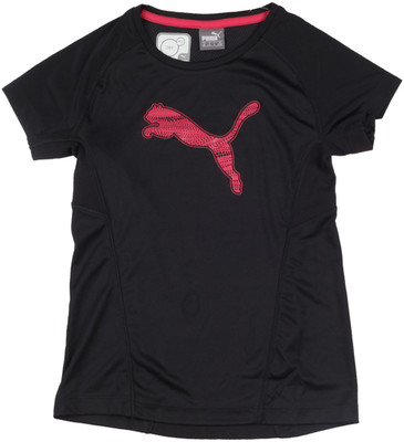 

Puma Girls Casual Top(Black