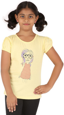

Minnow Casual Cotton Top(Yellow, Pack of 1), Yellow2