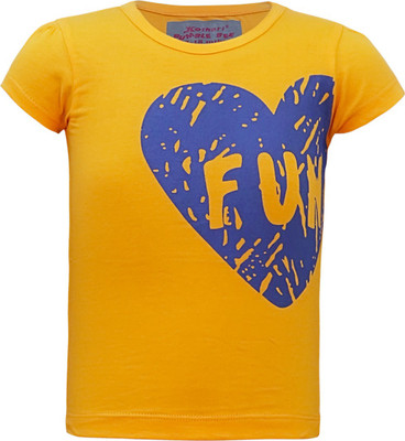 

Kothari Baby Girls Casual Cotton Top(Yellow, Pack of 1