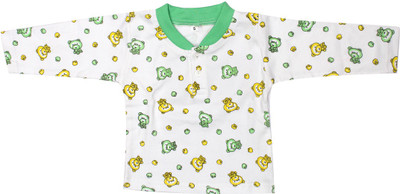 

Babeezworld Baby Girls Casual Cotton Top(Green, Pack of 1