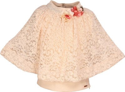Cutecumber Girls Party Lace Top(White, Pack of 1) Flipkart