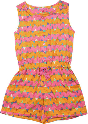 

BIBA girls Girls Casual Cotton Top(Multicolor, Pack of 1, Org-multi