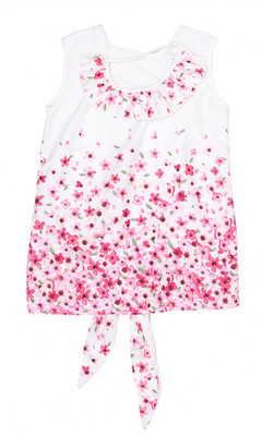 

Pepe Jeans Girls Casual Cotton Top(White, Pack of 1, Multicolor