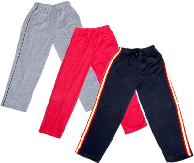 

IndiWeaves Track Pant For Boys & Girls(Red Pack of 3, Blue;grey;red;white