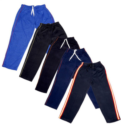 

IndiWeaves Track Pant For Boys & Girls(Black Pack of 5, Black;blue;red;white;yellow