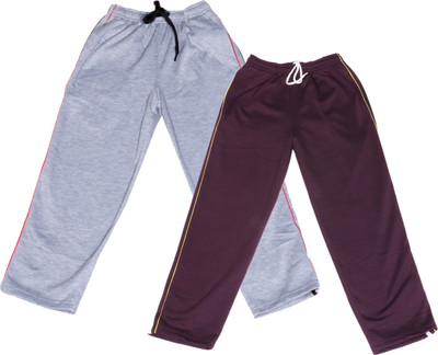 

IndiWeaves Track Pant For Boys(Multicolor Pack of 2, Grey;purple