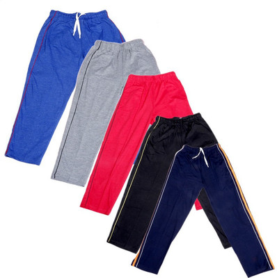 

IndiWeaves Track Pant For Boys & Girls(Grey Pack of 5, Black;blue;grey;red;yellow
