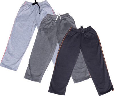 

IndiWeaves Track Pant For Boys & Girls(Multicolor Pack of 3, Black;grey