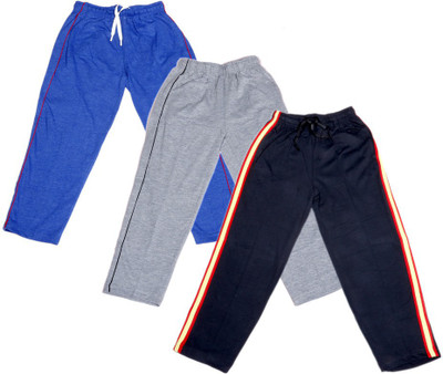 

IndiWeaves Track Pant For Boys & Girls(Grey Pack of 3, Blue;grey;white