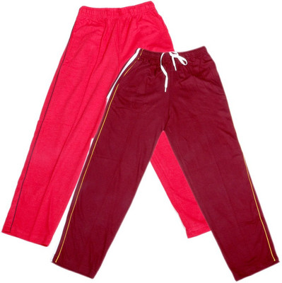 

IndiWeaves Track Pant For Boys & Girls(Maroon Pack of 2, Maroon;red