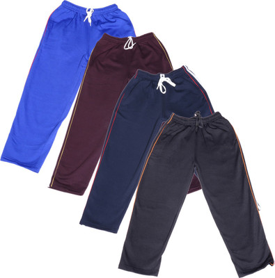 

IndiWeaves Track Pant For Boys & Girls(Multicolor Pack of 4, Black;blue;purple