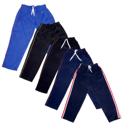 

IndiWeaves Track Pant For Boys & Girls(Black Pack of 5, Black;blue;red;white;yellow