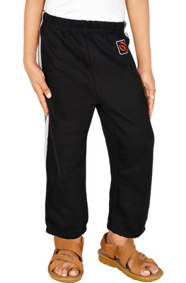

Gkidz Track Pant For Boys(Black, Pack of 1