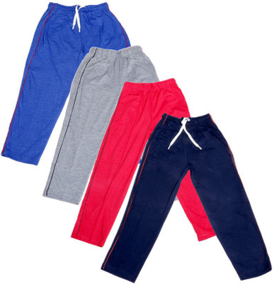 

IndiWeaves Track Pant For Boys & Girls(Grey Pack of 4, Blue;grey;red