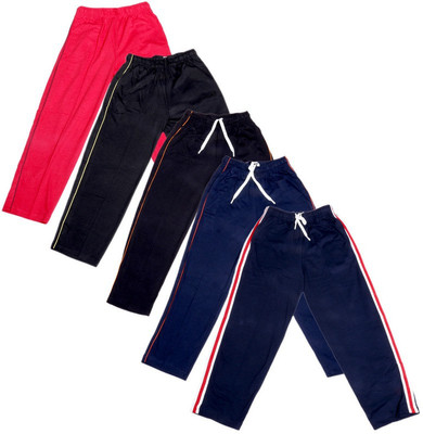 

IndiWeaves Track Pant For Boys & Girls(Black Pack of 5, Black;blue;red;white;yellow