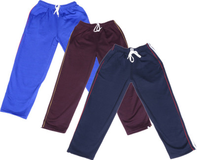 

IndiWeaves Track Pant For Boys(Multicolor Pack of 3, Blue;purple
