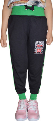 

69GAL Track Pant For Girls(Black, Pack of 1