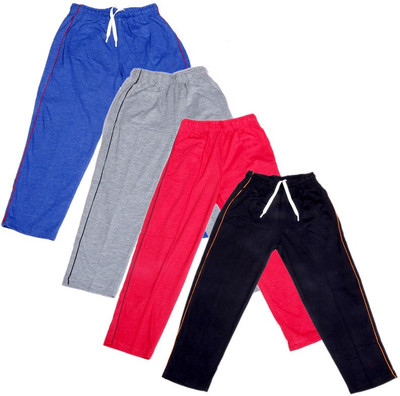 

IndiWeaves Track Pant For Boys & Girls(Grey Pack of 4, Blue;grey;red;yellow