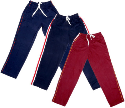 

IndiWeaves Track Pant For Boys & Girls(Red Pack of 3, Blue;maroon;red;white