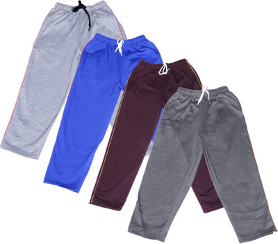 

IndiWeaves Track Pant For Boys(Multicolor Pack of 4, Blue;grey;purple