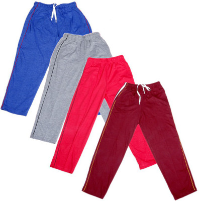

IndiWeaves Track Pant For Boys & Girls(Grey Pack of 4, Blue;grey;maroon;red