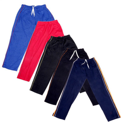 

IndiWeaves Track Pant For Boys & Girls(Red Pack of 5, Black;blue;red;yellow