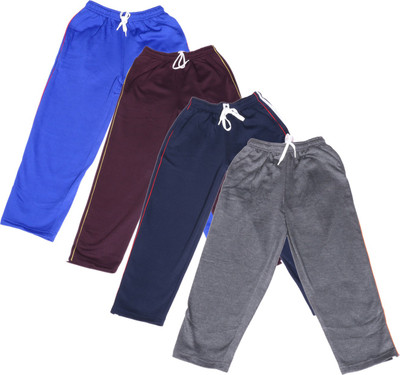 

IndiWeaves Track Pant For Boys(Multicolor Pack of 4, Blue;grey;purple