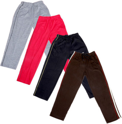 

IndiWeaves Track Pant For Boys & Girls(Red Pack of 4, Black;brown;grey;red