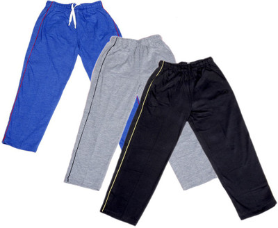 

IndiWeaves Track Pant For Boys & Girls(Grey Pack of 3, Black;blue;grey