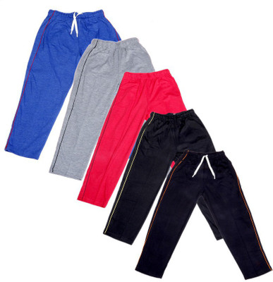 

IndiWeaves Track Pant For Boys & Girls(Grey Pack of 5, Black;blue;grey;red;yellow
