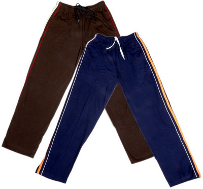IndiWeaves Track Pant For Boys & Girls(Blue, Pack of 2)