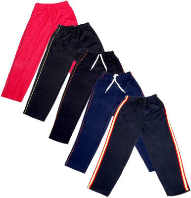 

IndiWeaves Track Pant For Boys & Girls(Black Pack of 5, Black;blue;red;white;yellow